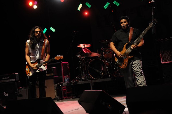 Los Lonely Boys at the Hutto 100 Celebration Music Festival, Hutto, Texas 0