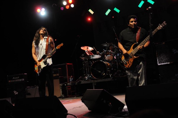 Los Lonely Boys at the Hutto 100 Celebration Music Festival, Hutto, Texas 0