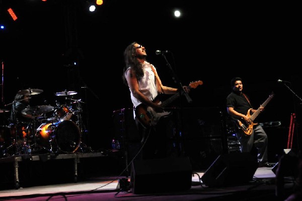 Los Lonely Boys at the Hutto 100 Celebration Music Festival, Hutto, Texas 0