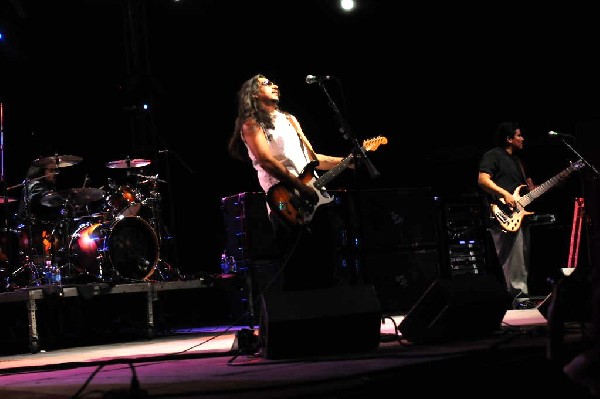 Los Lonely Boys at the Hutto 100 Celebration Music Festival, Hutto, Texas 0