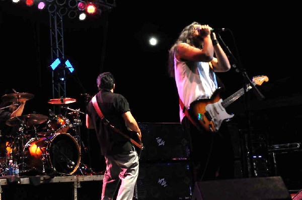 Los Lonely Boys at the Hutto 100 Celebration Music Festival, Hutto, Texas 0