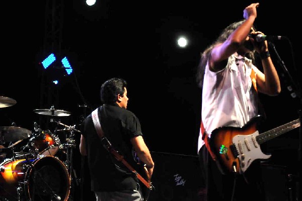 Los Lonely Boys at the Hutto 100 Celebration Music Festival, Hutto, Texas 0