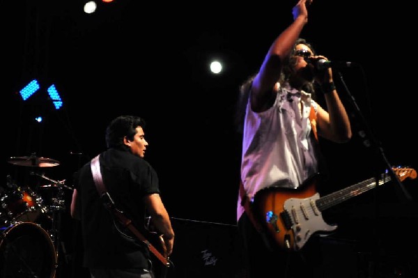 Los Lonely Boys at the Hutto 100 Celebration Music Festival, Hutto, Texas 0