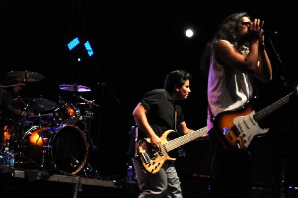 Los Lonely Boys at the Hutto 100 Celebration Music Festival, Hutto, Texas 0