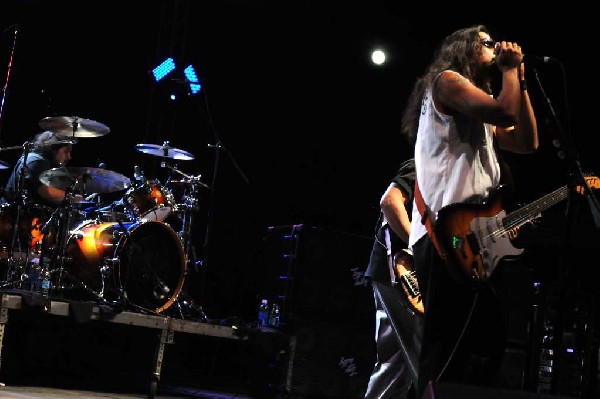 Los Lonely Boys at the Hutto 100 Celebration Music Festival, Hutto, Texas 0