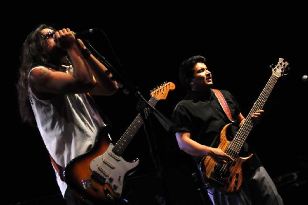 Los Lonely Boys at the Hutto 100 Celebration Music Festival, Hutto, Texas 0