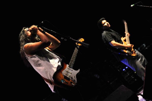 Los Lonely Boys at the Hutto 100 Celebration Music Festival, Hutto, Texas 0