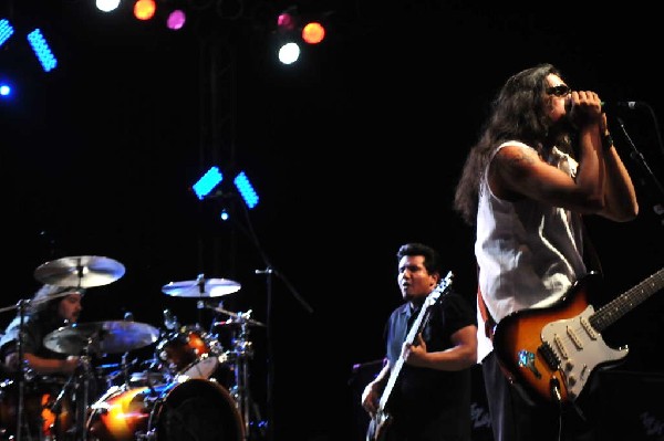 Los Lonely Boys at the Hutto 100 Celebration Music Festival, Hutto, Texas 0