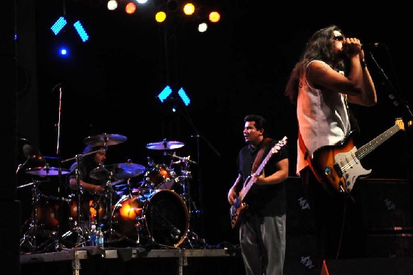 Los Lonely Boys at the Hutto 100 Celebration Music Festival, Hutto, Texas 0