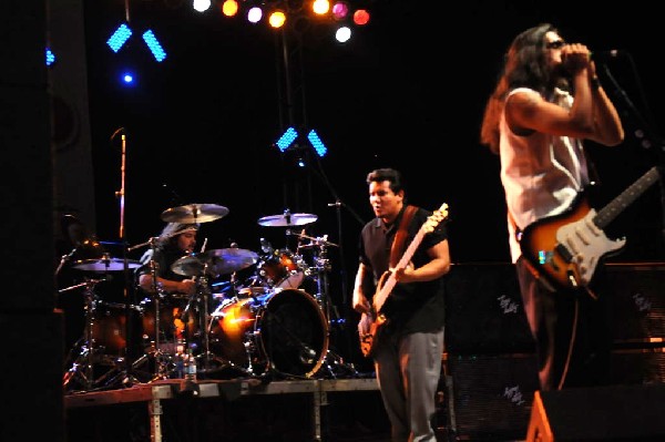 Los Lonely Boys at the Hutto 100 Celebration Music Festival, Hutto, Texas 0