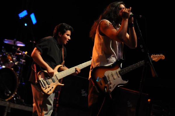 Los Lonely Boys at the Hutto 100 Celebration Music Festival, Hutto, Texas 0