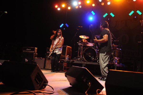 Los Lonely Boys at the Hutto 100 Celebration Music Festival, Hutto, Texas 0