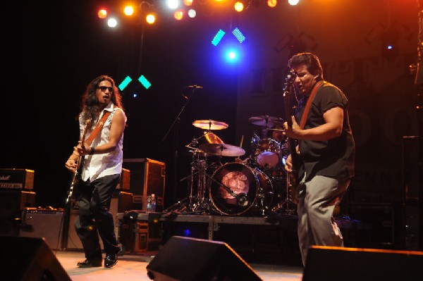 Los Lonely Boys at the Hutto 100 Celebration Music Festival, Hutto, Texas 0