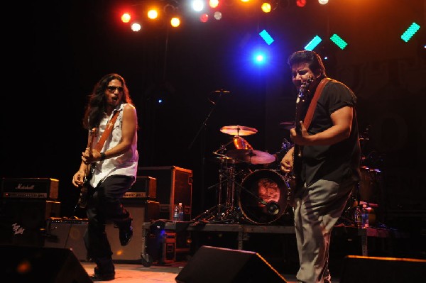 Los Lonely Boys at the Hutto 100 Celebration Music Festival, Hutto, Texas 0