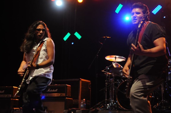 Los Lonely Boys at the Hutto 100 Celebration Music Festival, Hutto, Texas 0