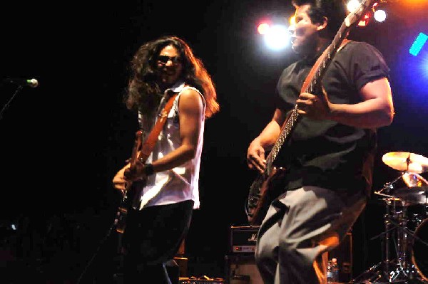 Los Lonely Boys at the Hutto 100 Celebration Music Festival, Hutto, Texas 0