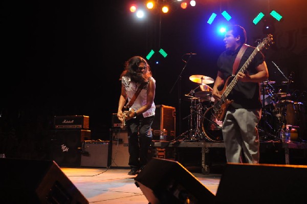 Los Lonely Boys at the Hutto 100 Celebration Music Festival, Hutto, Texas 0