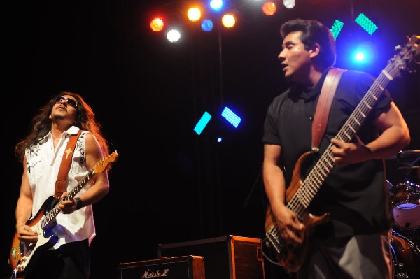 Los Lonely Boys at the Hutto 100 Celebration Music Festival, Hutto, Texas 0