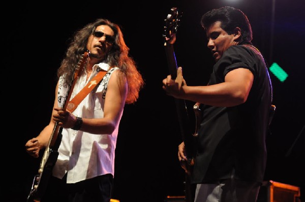 Los Lonely Boys at the Hutto 100 Celebration Music Festival, Hutto, Texas 0