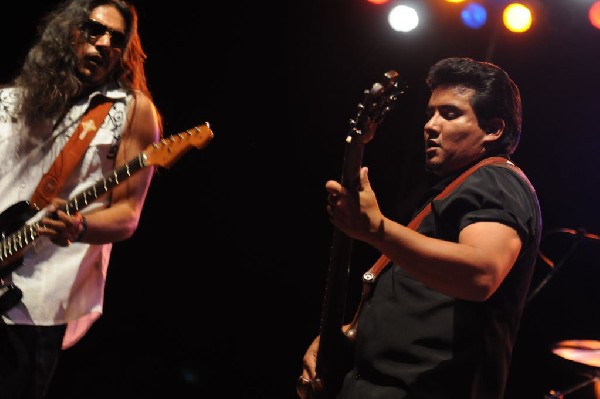 Los Lonely Boys at the Hutto 100 Celebration Music Festival, Hutto, Texas 0