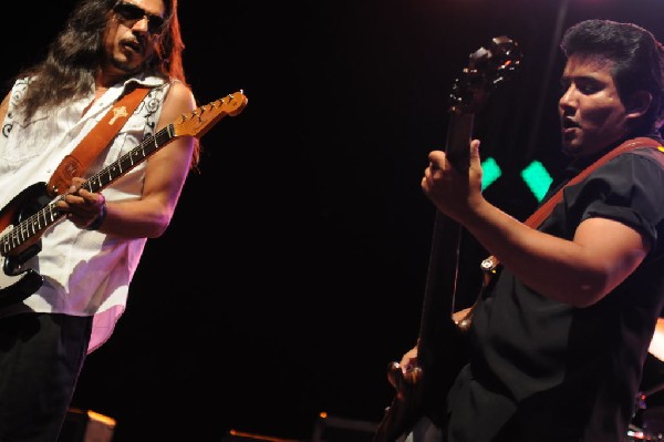 Los Lonely Boys at the Hutto 100 Celebration Music Festival, Hutto, Texas 0