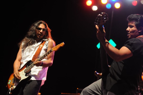 Los Lonely Boys at the Hutto 100 Celebration Music Festival, Hutto, Texas 0