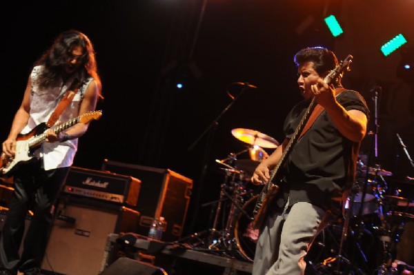 Los Lonely Boys at the Hutto 100 Celebration Music Festival, Hutto, Texas 0