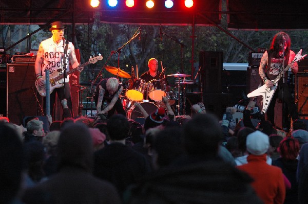Lower Class Brats at Fun Fun Fun Fest in Waterloo Park, Austin Tx