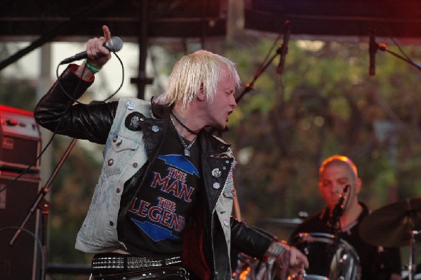 Lower Class Brats at Fun Fun Fun Fest in Waterloo Park, Austin Tx