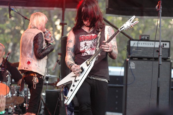 Lower Class Brats at Fun Fun Fun Fest in Waterloo Park, Austin Tx