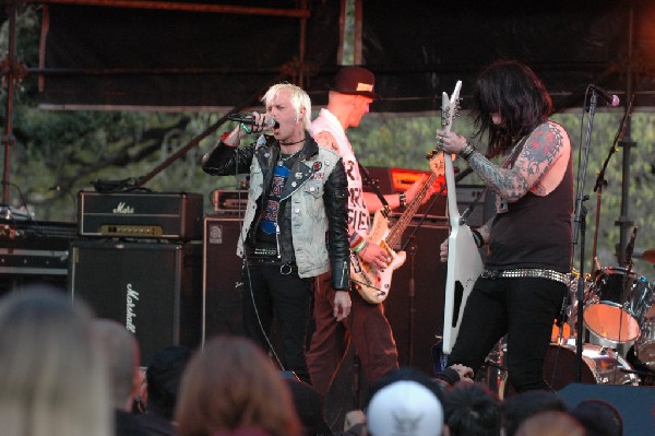 Lower Class Brats at Fun Fun Fun Fest in Waterloo Park, Austin Tx