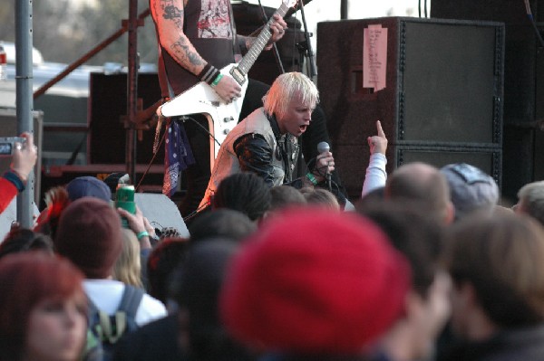 Lower Class Brats at Fun Fun Fun Fest in Waterloo Park, Austin Tx