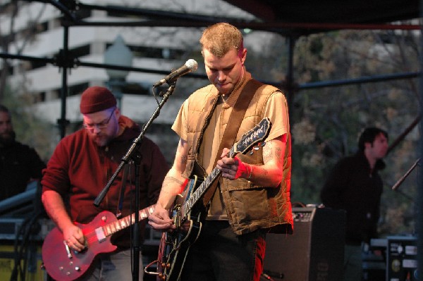 Lucero at Fun Fun Fun Fest in Waterloo Park, Austin Tx