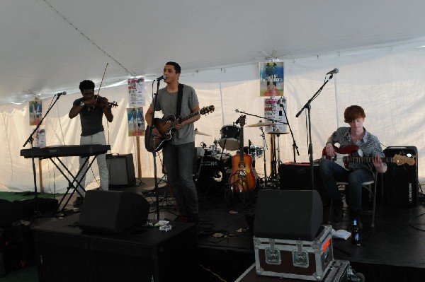 Miles Benjamin Anthony Robinson at Transgressive Records Party, SXSW 2009