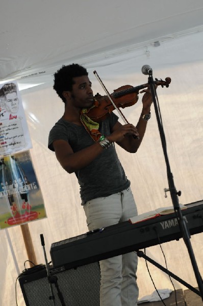 Miles Benjamin Anthony Robinson at Transgressive Records Party, SXSW 2009