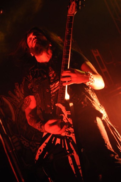 Machine Head at Stubb's BarBQ, Austin, TX 12/01/12 - photo by Jeff Barringe