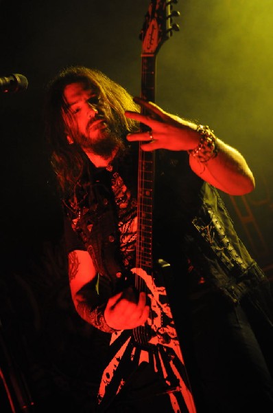 Machine Head at Stubb's BarBQ, Austin, TX 12/01/12 - photo by Jeff Barringe