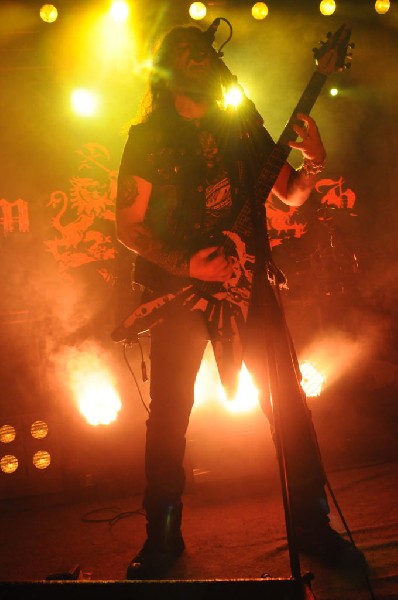 Machine Head at Stubb's BarBQ, Austin, TX 12/01/12 - photo by Jeff Barringe