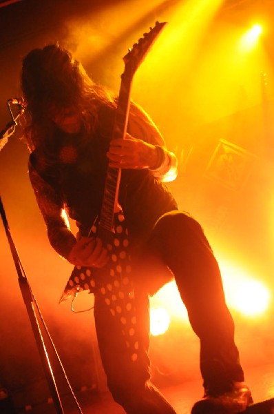 Machine Head at Stubb's BarBQ, Austin, TX 12/01/12 - photo by Jeff Barringe