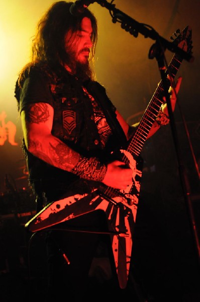 Machine Head at Stubb's BarBQ, Austin, TX 12/01/12 - photo by Jeff Barringe