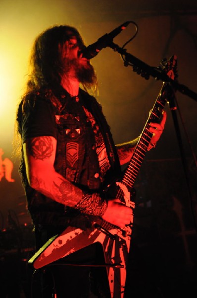 Machine Head at Stubb's BarBQ, Austin, TX 12/01/12 - photo by Jeff Barringe