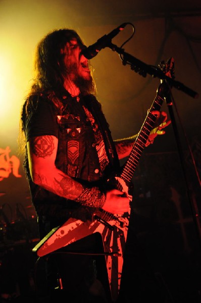 Machine Head at Stubb's BarBQ, Austin, TX 12/01/12 - photo by Jeff Barringe