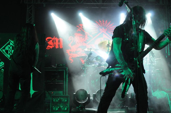 Machine Head at Stubb's BarBQ, Austin, TX 12/01/12 - photo by Jeff Barringe