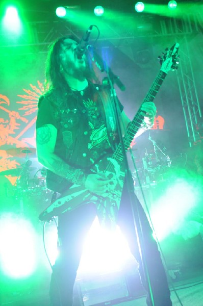 Machine Head at Stubb's BarBQ, Austin, TX 12/01/12 - photo by Jeff Barringe