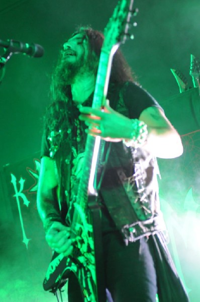 Machine Head at Stubb's BarBQ, Austin, TX 12/01/12 - photo by Jeff Barringe