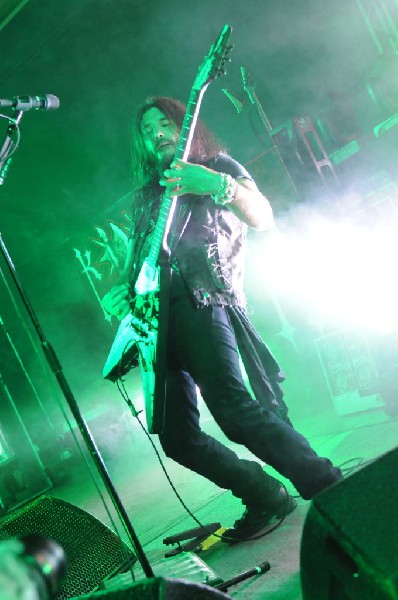 Machine Head at Stubb's BarBQ, Austin, TX 12/01/12 - photo by Jeff Barringe