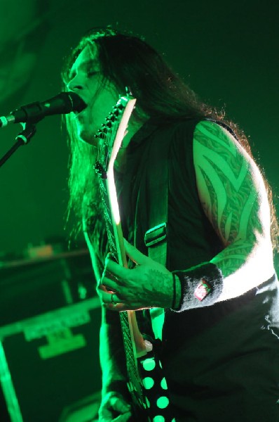 Machine Head at Stubb's BarBQ, Austin, TX 12/01/12 - photo by Jeff Barringe