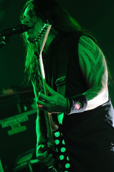 Machine Head at Stubb's BarBQ, Austin, TX 12/01/12 - photo by Jeff Barringe