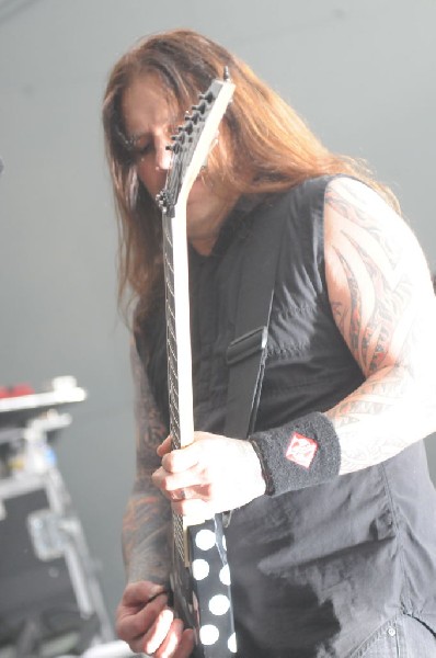 Machine Head at Stubb's BarBQ, Austin, TX 12/01/12 - photo by Jeff Barringe