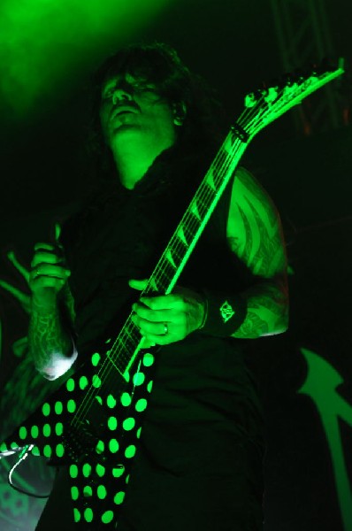 Machine Head at Stubb's BarBQ, Austin, TX 12/01/12 - photo by Jeff Barringe